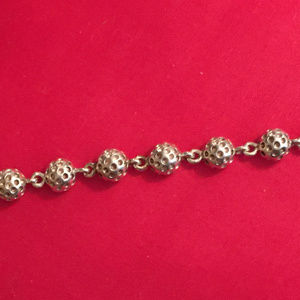 Sterling Silver Golf Theme Bracelet